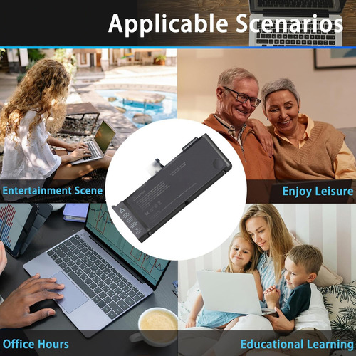 Bateria A1382 Compatible Con Macbook Pro 15 A1286 2011-2012 Negro