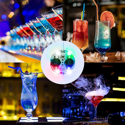 Mox 20 Pegatinas Botellas, Luces Led