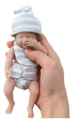 Mini Muñeca Baby Rebirth De 15 Cm, 6 Pulgadas