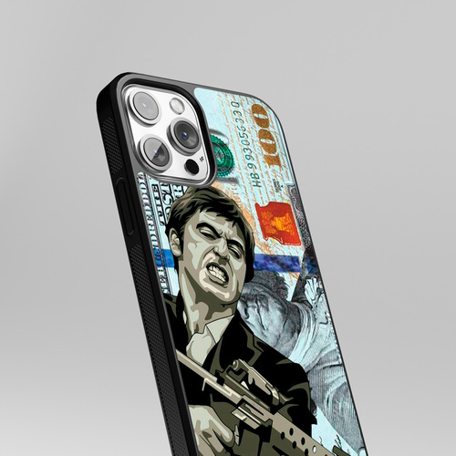 Funda Para Iphone (todos) Diseño De Scar-face Montana Iphone 11 Max