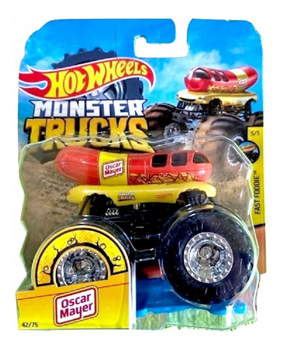 Hot Wheels - Monster Trucks - Oscar Mayer Hnw16