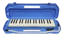 Comprar Melodica Adams 37 Teclas Azul Pianica Con Estuche Rigido