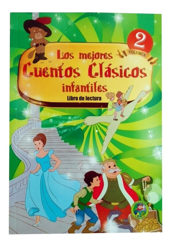 Libro Cuentos Clásicos Infantiles Volumen 2 Para Niños