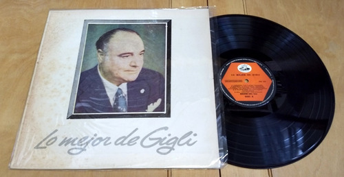 Beniamino Gigli Lo Mejor Lp Disco Vinilo