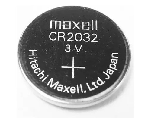5 Pilas Maxell Cr2032 Botón Alarmas Remotos Baterias