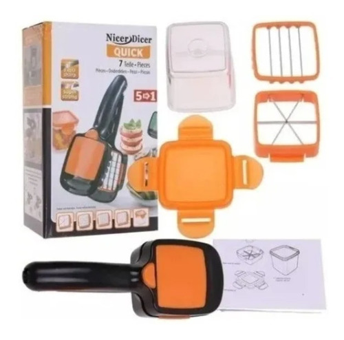 Picador Cortador De Verduras 5 En 1 Multiuso / Tomasstore