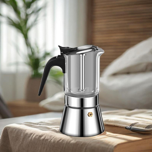 Cafetera Con Mango Ergonómico, Cafetera Doméstica Para