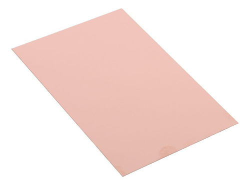 Placa De Metal Rectangular De Lámina De Cobre Puro De 100* 1