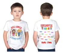 Comprar Plantillas Diseños Egresaditos 2025 Remeras #23 Primer Grado