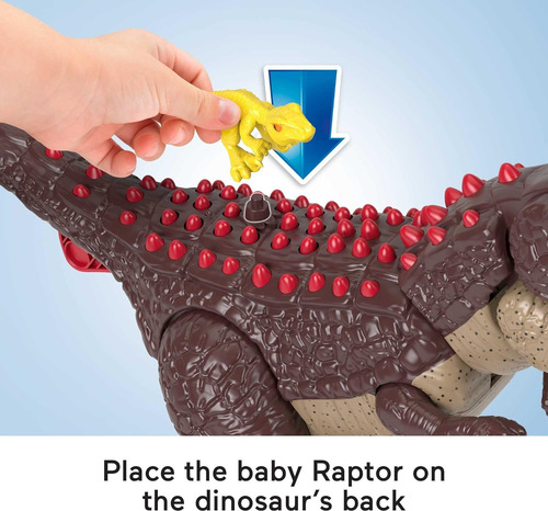 Imaginext Fisher Price Jurassic World Spike Strike Carnotaur