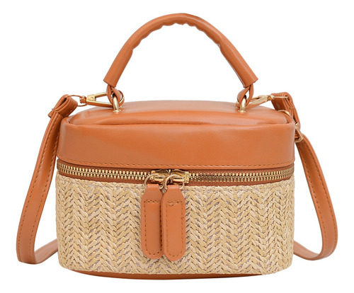 Bolso De Playa De Moda Para Mujer, Bolso Tejido