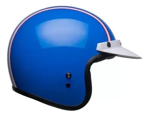 Capacete Aberto Bell Custom 500 - Six Days Steve Maqueen
