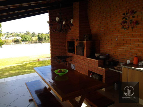 Chácara Com 5 Dormitórios À Venda, 3000 M² Por R$ 1.700.000,00 - Perímetro Urbano - Sarapuí/sp - Ch0009