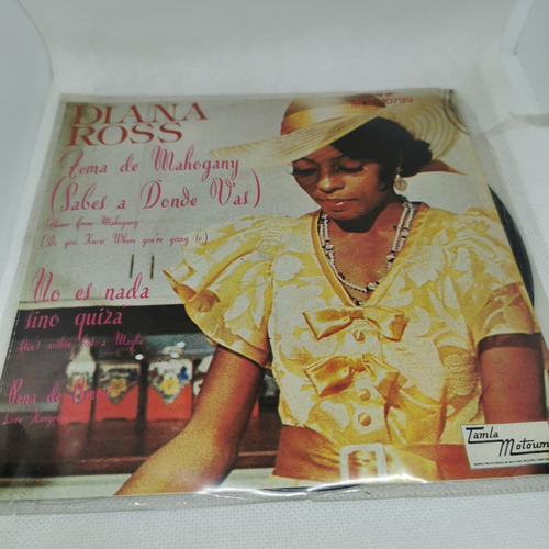 Disco 45 Rpm: Diana Ross- Tema De Mahogany