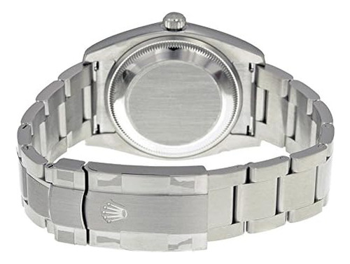Rolex Ostras Constant 34 Dial Azul Acero Inoxidable Rolex Os (Reacondicionado)