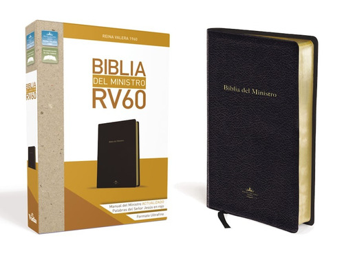 Biblia del ministro: «Reina Valera»: Revisión 1960 (Tamaño manual), de Editorial Vida. Editorial Vida en español, 2018