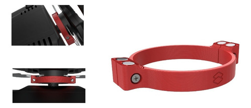 Volante magnético Mod Paddle Shift, color rojo Logitech G25/G27/G29/920