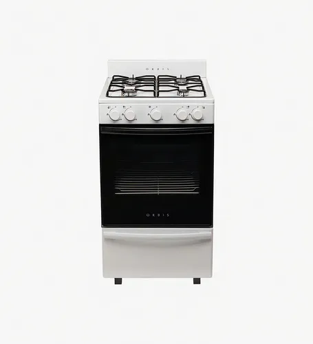 comprar Cocina A Gas 55cm 4h Orbis 838bc4m Macrovisión Blanco