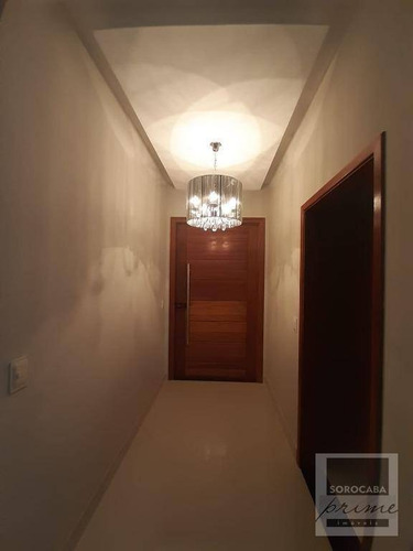 Imagem 9 de 30 de Sobrado Com 4 Dormitórios À Venda, 395 M² Por R$ 2.200.000 - Alphaville Nova Esplanada I - Votorantim/sp, Próximo Ao Shopping Iguatemi. - So0173