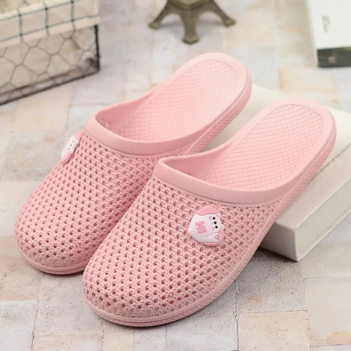 A Zapatillas De Baño Antideslizantes Casuales Con Suela