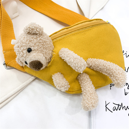 Mochila Para Niños Con Forma De Oso De Peluche Con Dibujos A