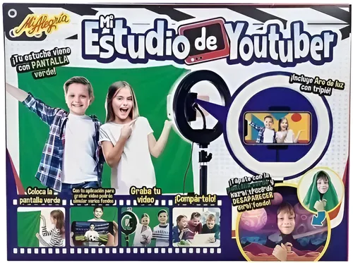 Juguetes Didácticos Mi Estudio De Youtuber Juguetes Mi Alegría