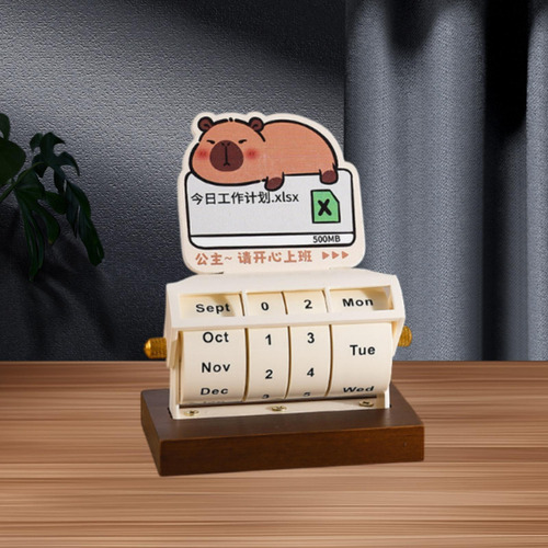 Calendario De Escritorio Con Ruedas, Calendario De De Pie,