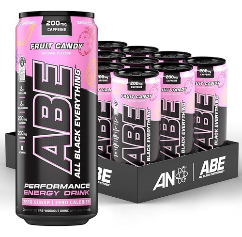 Applied Nutrition Abe Energy Drink 12 Pack Fruit Candy