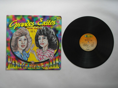 Lp Vinilo Hermanas Calle Grandes Exitos Vol 4 Colombia 1996