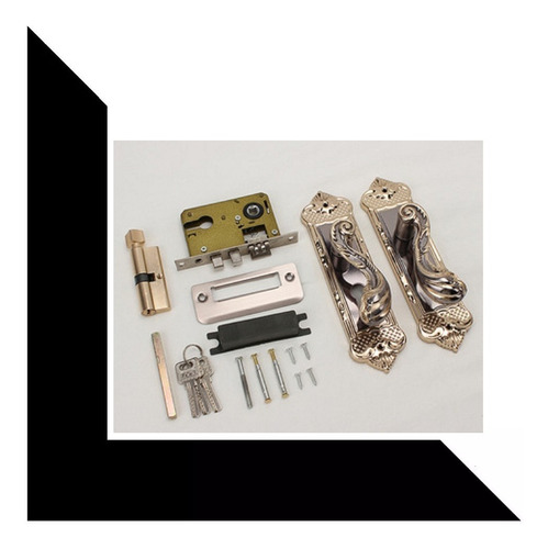 Imagen 1 de 10 de Cerradura Embutir Especial Completa C-1500 Europ. Economica