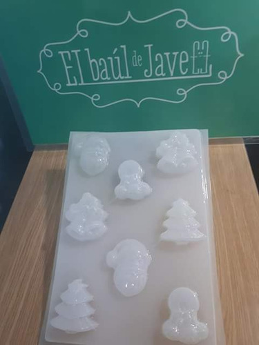 Molde Para Gelatina El Baúl De Jave Cosas De Santa Claus