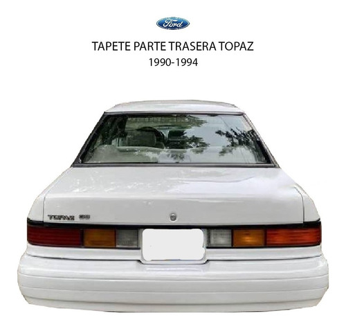 Cubretablero Parte Trasera Ford Topaz 1990 / 1994.