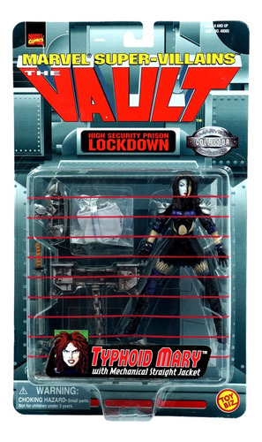 Marvel Super Villains Vault Lockdown Typhoid Mary 1998