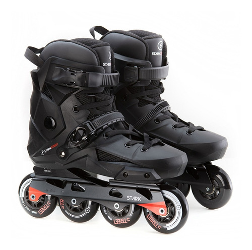 Imagen 4 de 10 de Rollers Stark Street Dark 2.0 Profesional Aluminio Slalom 80