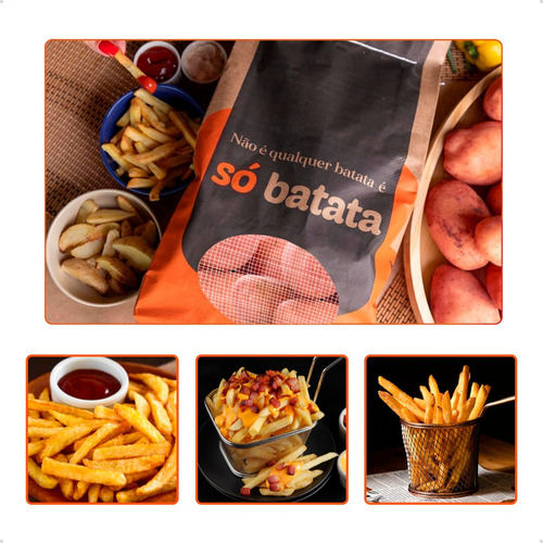 Só Batata Asterix Selecionada E Embalada Para Fritura 15kg