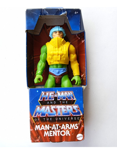 Figura Titán Motu Man At Arms Mattel Heman Empaquemaltratado