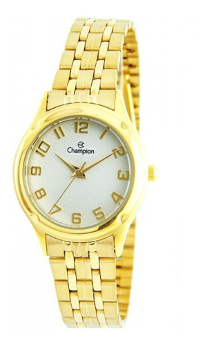 Relógio Champion Feminino Dourado 50 Metros Ch24893h