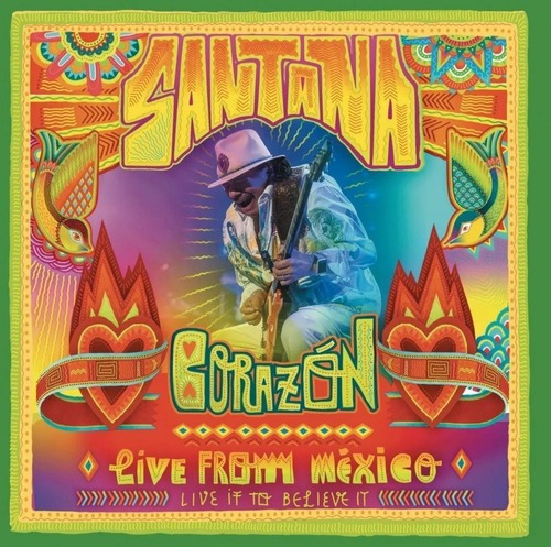Santana Corazón Live From México | Cd + Dvd Música Nuevo