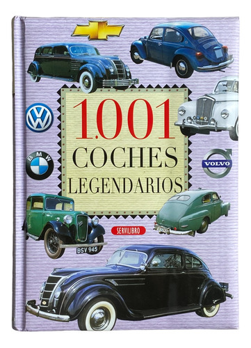 1001 Coches Legendarios   -   Libro Gran Formato Y Tapa Dura