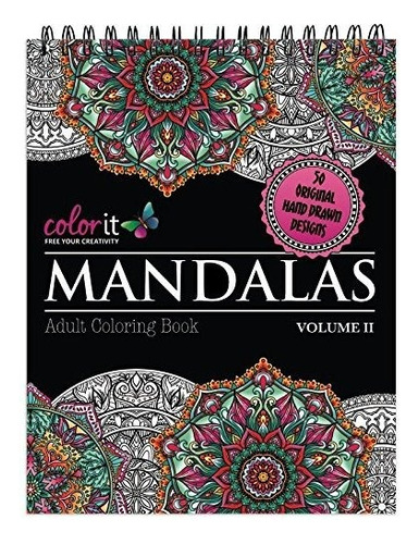 Libro De Colorear Para Adultos Mandalas Ii