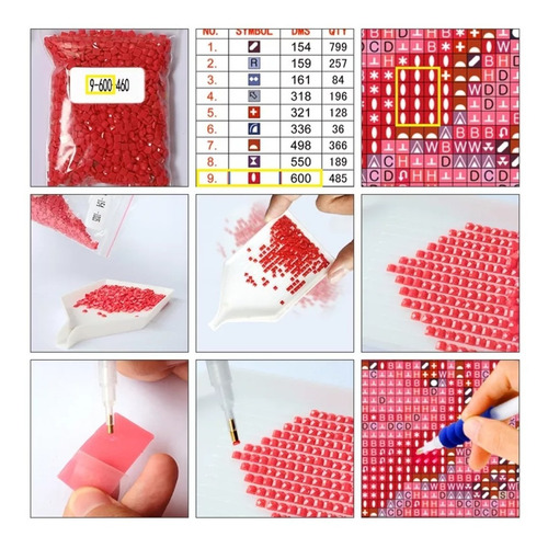 Pintura Com Diamantes-diy 5d Strass-passeio Na Praça 1-40x50