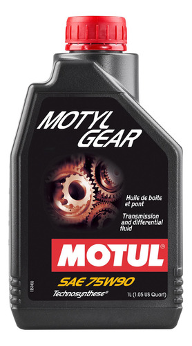 Aceite para transmisión manual Motul Motylgear 75w-90, 1 litro