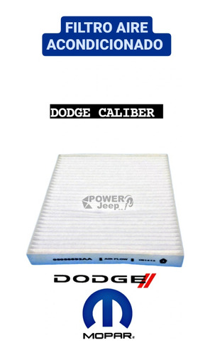 Filtro Cabina Aire Acondicionado Dodge Caliber Mopar 