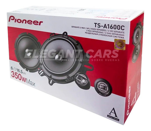 Componentes Pioneer Ts-a1600c 350w