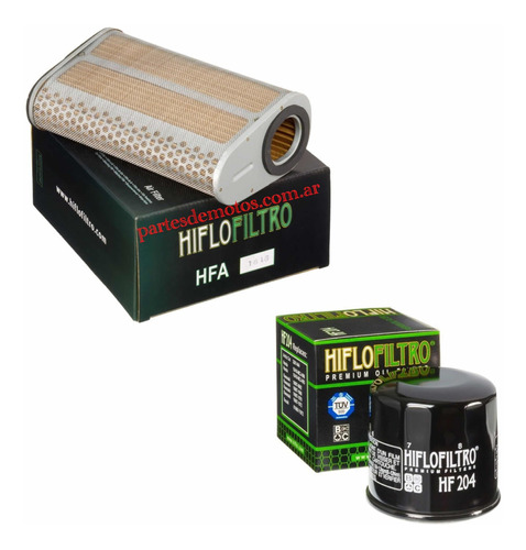 Kit Filtros Hiflo Aire Y Aceite Honda Hornet 600 2010 2011