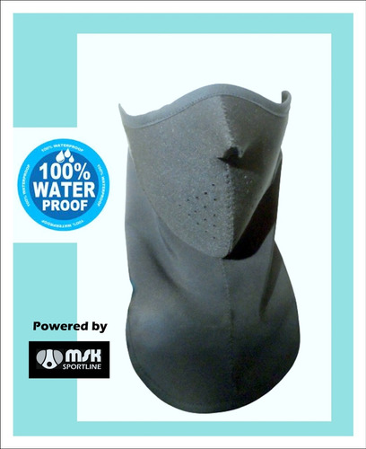 Máscara Térmica Impermeable Neoprene + Softshell Int.gamuza