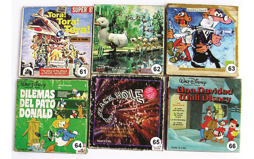 Peliculas Super 8 Reducciones X 3 Unidades (60/90) (Usado)