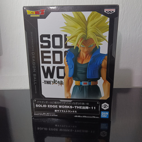 Figura Dragon Ball Z Solid Edge Works Trunks Super Saiyan (Usado)