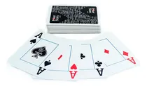 Comprar Naipes De 100% Plástico Cartas Poker Stars Negro