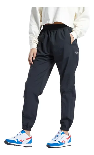 Pantalon reebok mujer blanco sale